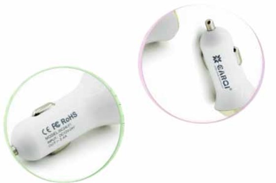 有過載保護的車載充電器標識