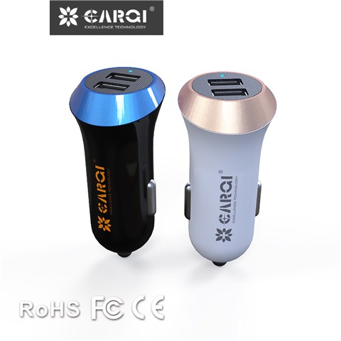 批發(fā)雙口USB車充 2.4ADC24L01