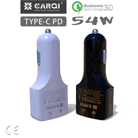 車載充電器 pd快充 QC3.0+TypecDC60L09