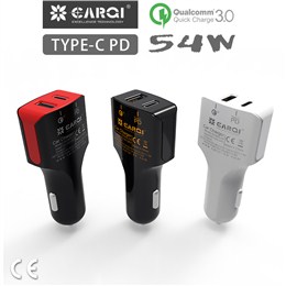 車載充電器 pd快充 QC3.0+TypecDC60L09