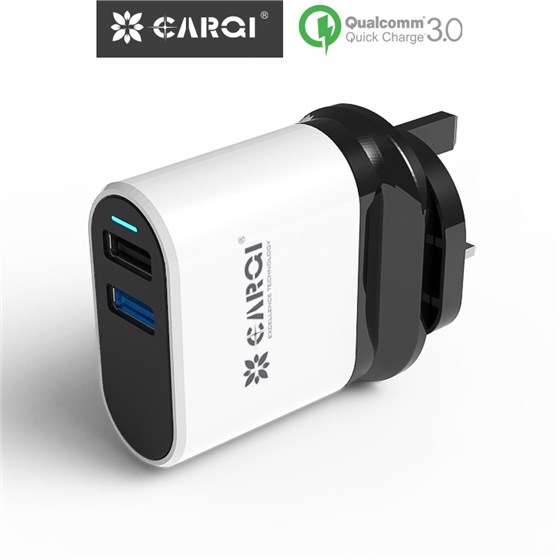 AC45L04Q英規(guī)雙口QC3快充4500mA手機(jī)充電器-主圖2