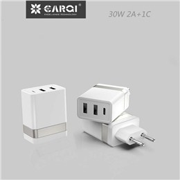 AC30L17 30W 3口旅行充電器