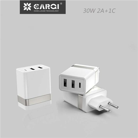 AC30L17 30W 3口旅行充電器