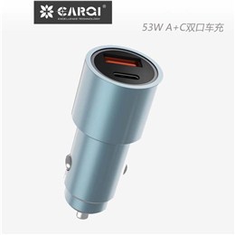 53W金屬車充A+C雙口