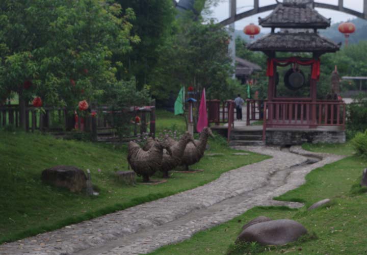 藍(lán)線盈電子惠州2日游瑤族古亭