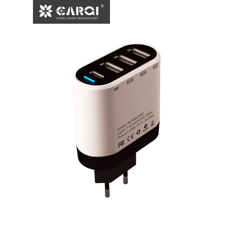 Type-C4口4.5A歐規(guī)旅行充電器AC45L04C-750x750-31