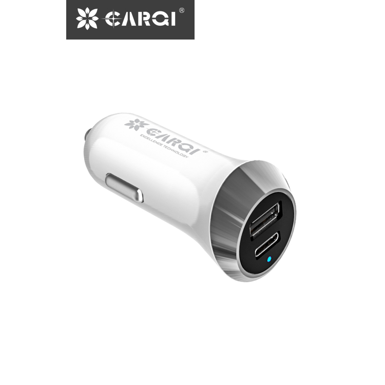 [KS主圖]Type-C車載充電器USB車充3