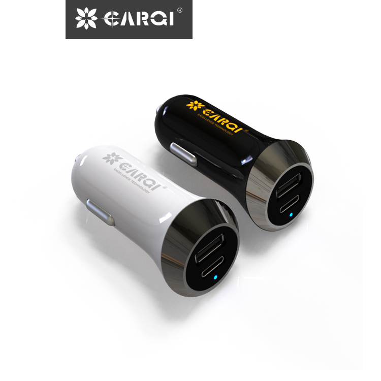 [KS主圖]Type-C車載充電器USB車充4