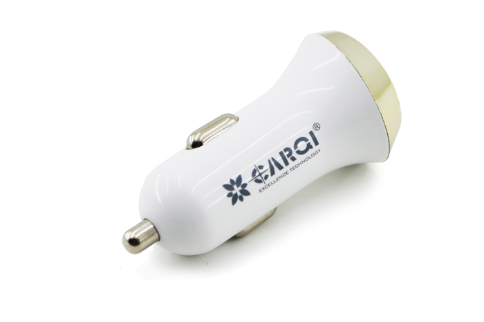 CARQI2口白色車充